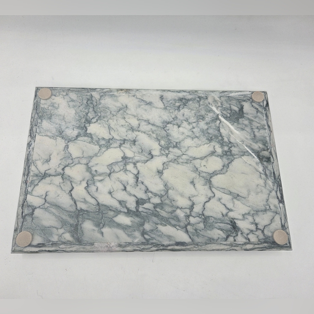 Marble Tray Cyan-Green Table Decor - Picture 9 of 12